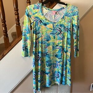 Lilly Pulitzer Devon A-Line Serenity Print Dress